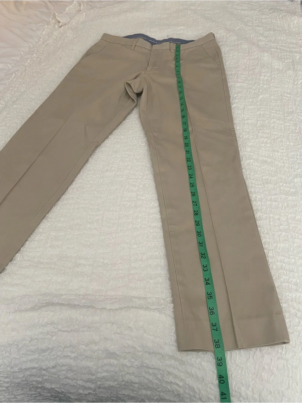 MENS J CREW BOWERY KHAKI PANTS SIZE 31/30